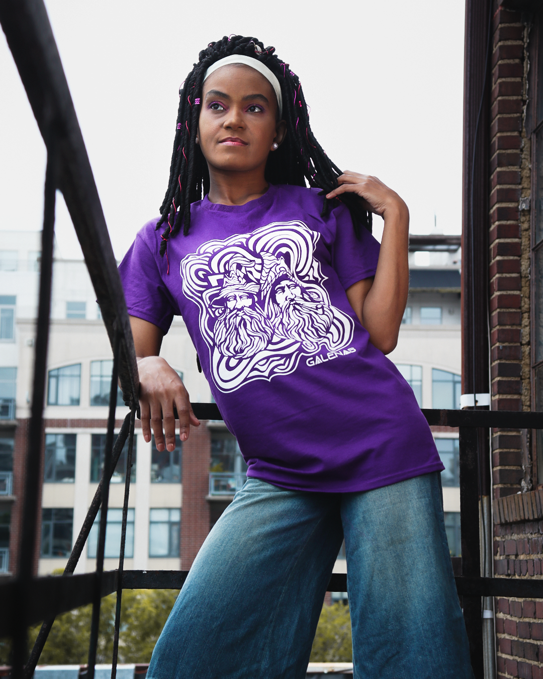 Galenas Psychedelic Wizard Tee