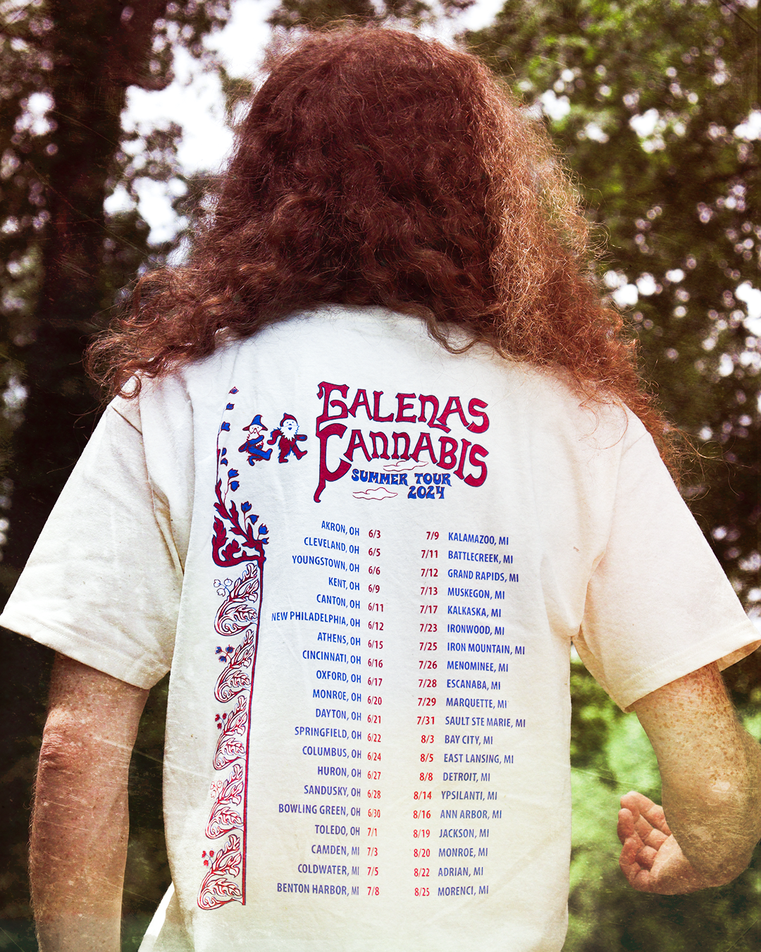 Galenas 2024 Summer Tour Tee