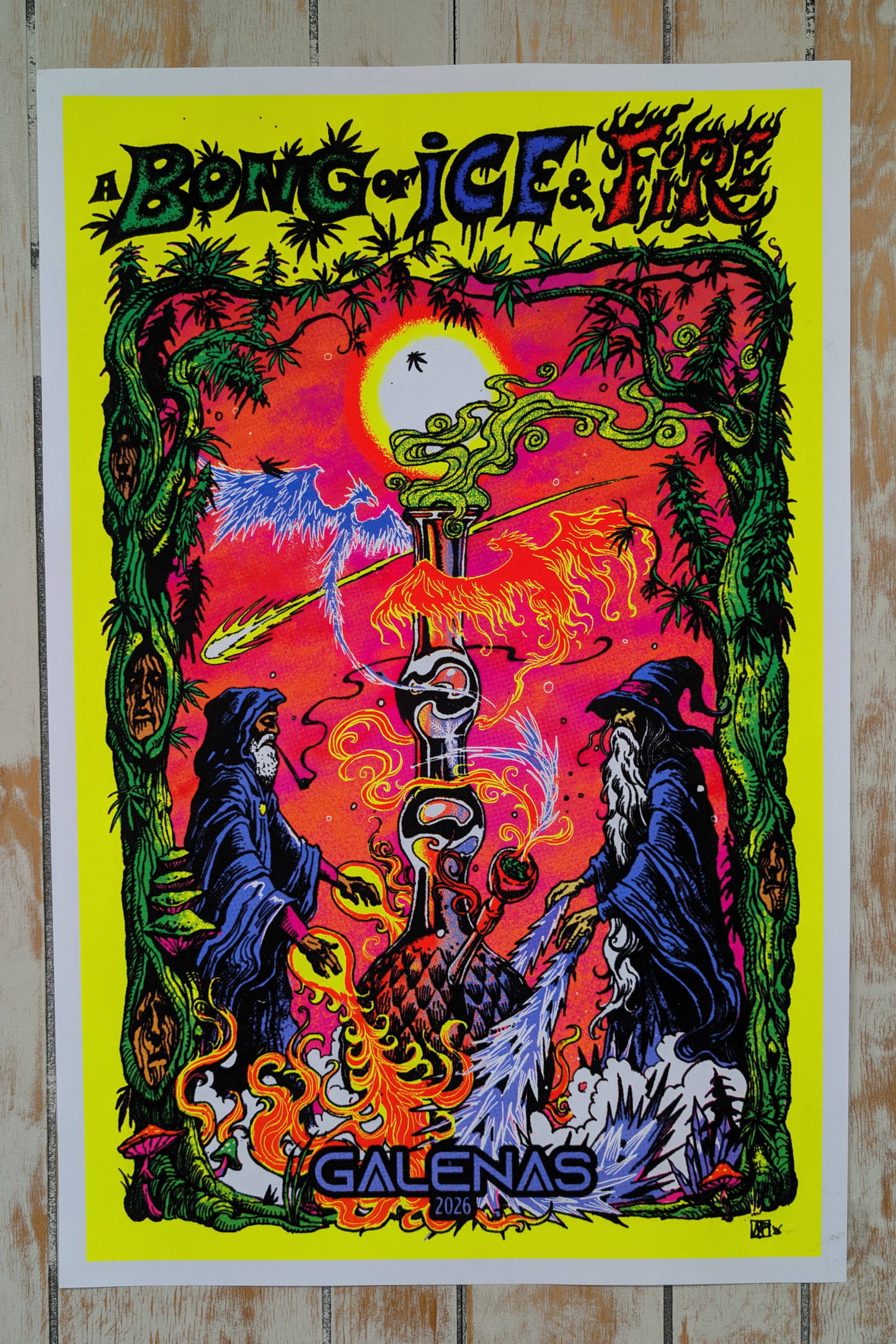 2026 Black Light Poster