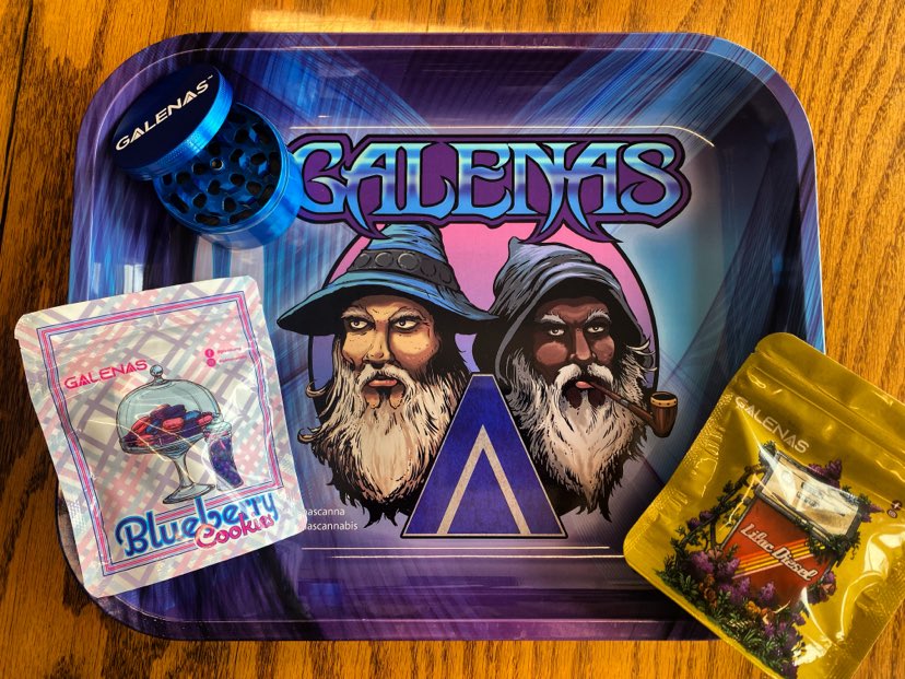 Galenas Wizard Rolling Tray