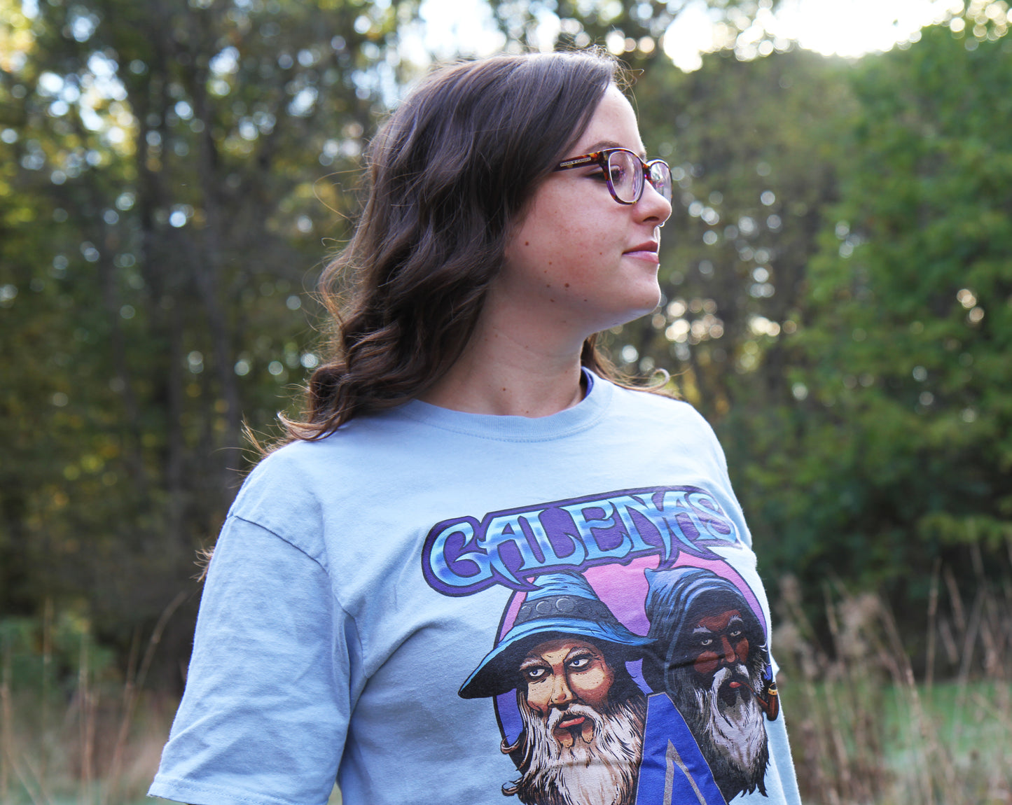 Wizard T-Shirt - Light Blue