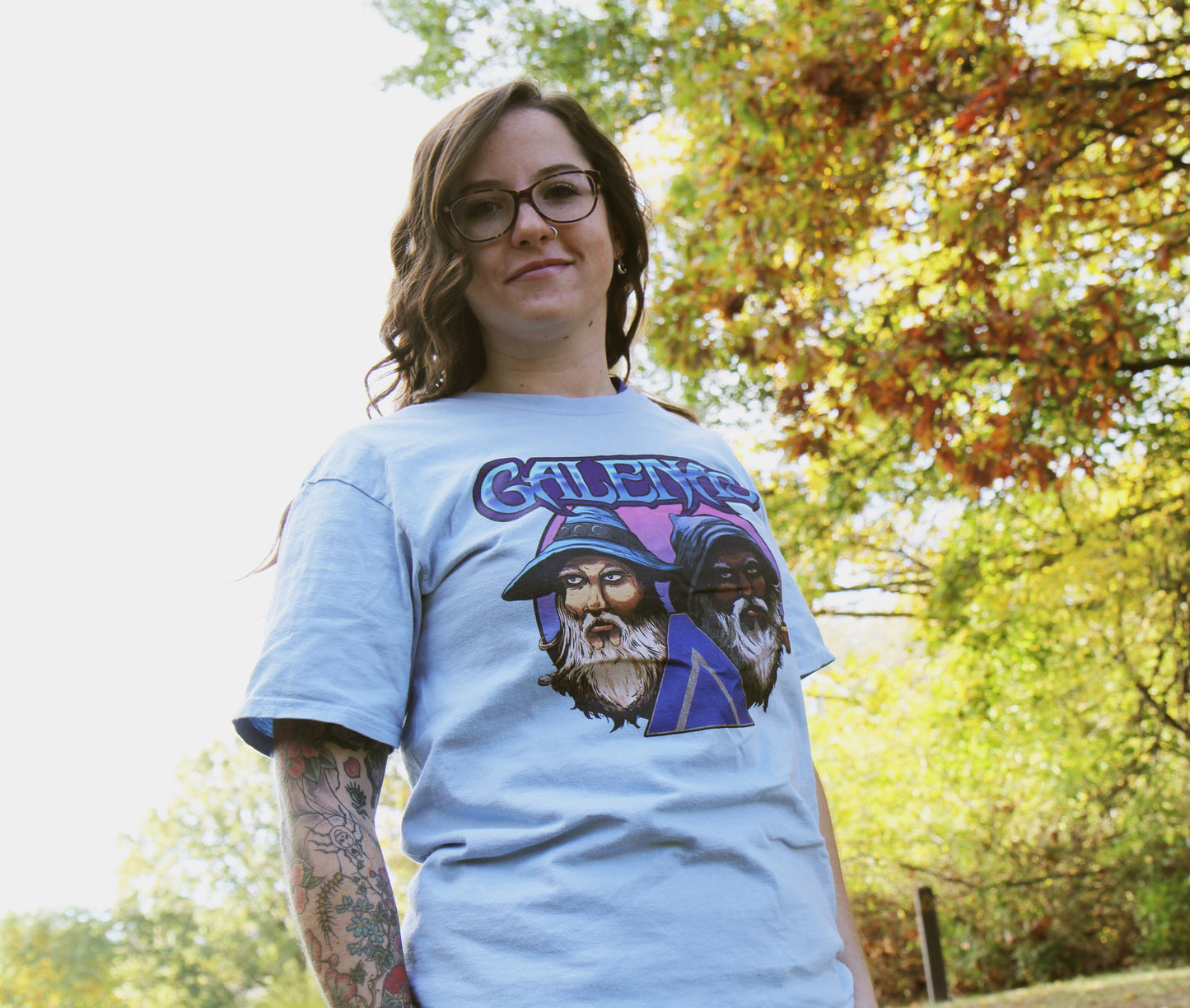 Wizard T-Shirt - Light Blue