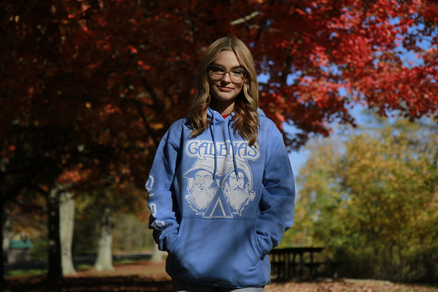 Light Blue Galenas Wizard Hoodie