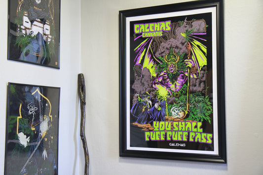Limited Edition Black Light Poster