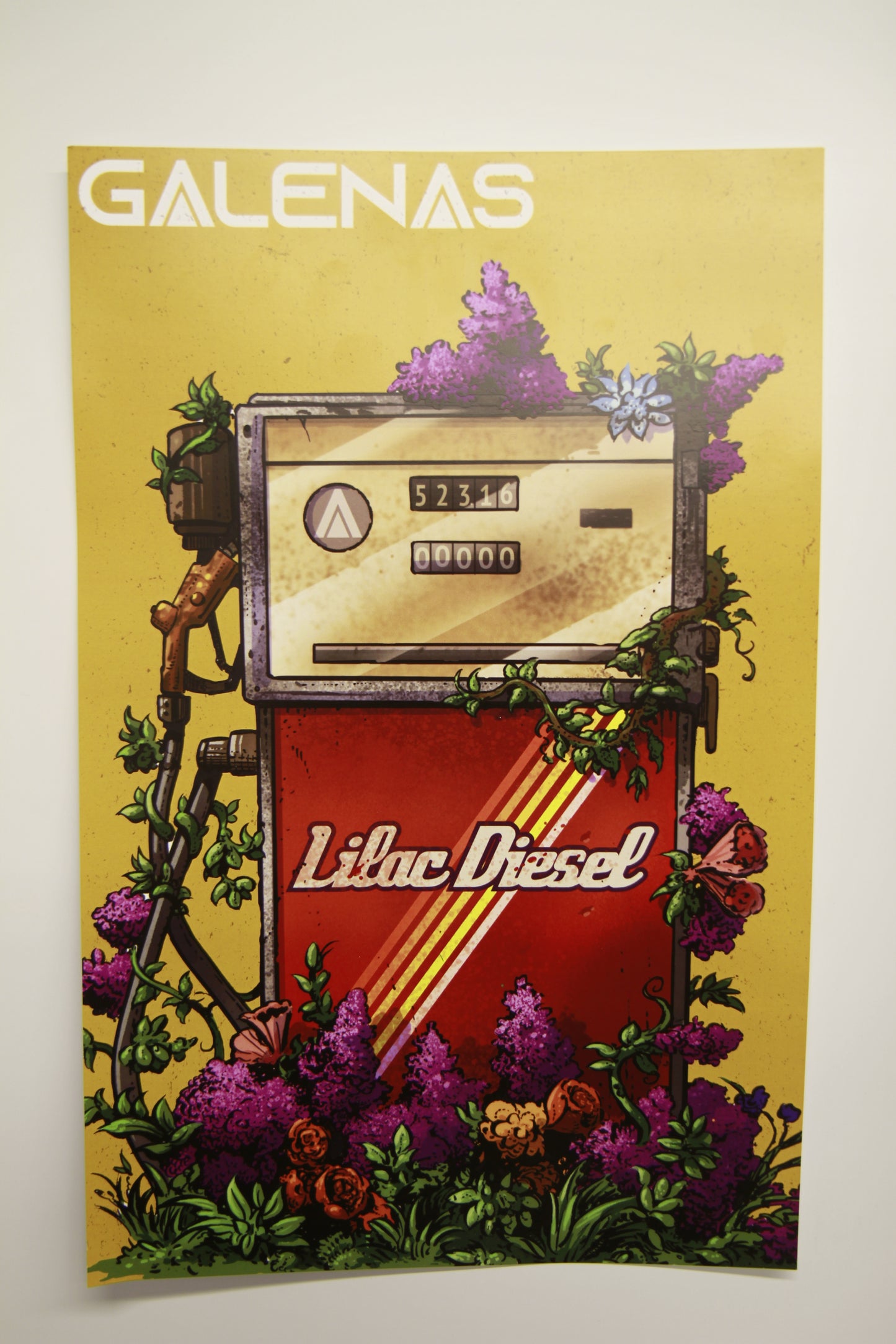 Lilac Diesel Poster